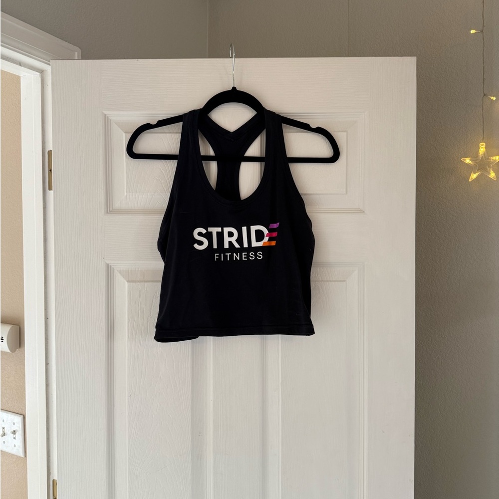 STRIDE Fitness Coach Crop Tank